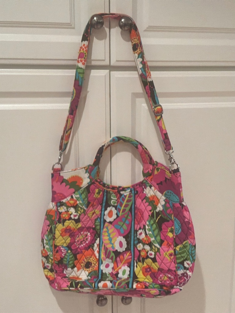 VERA BRADLEY TOTE /SHOULDER BAG VA VA BLOOM NEW